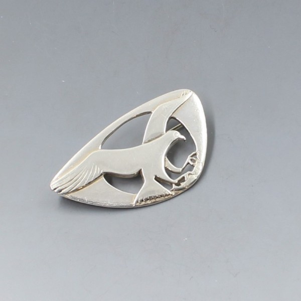 Shetland Silvercraft Osprey Brooch